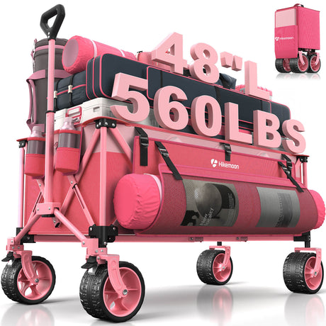 300L Extra Large Foldable Wagon Cart