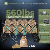 300L Extra Large Foldable Wagon Cart HIKEMOON