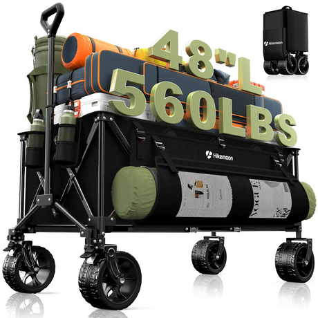 300L Extra Large Foldable Wagon Cart HIKEMOON