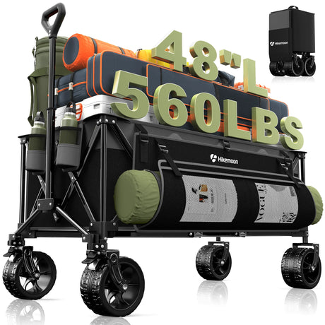 300L Extra Large Foldable Wagon Cart HIKEMOON