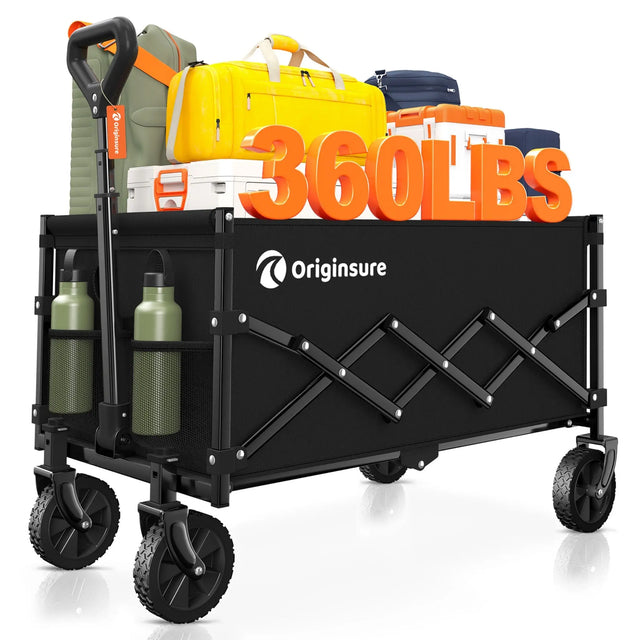 Lightweight Folding Utility Collapsible Wagon Cart HIKEMOON